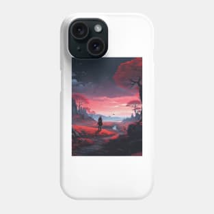 Dark Fantasy Anime Landscape Phone Case