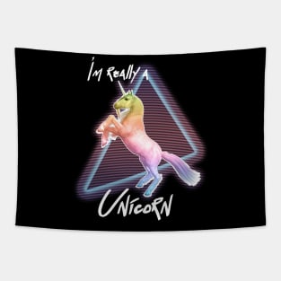 I'm Really a Unicorn Tapestry