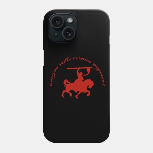 Canyon Hills Crimson Regiment (red) Phone Case