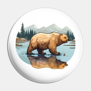 Bear Grazer Pin