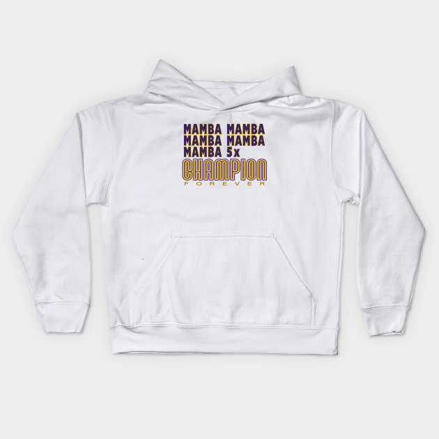 Mamba 5x Champion - Mamba - Kids Hoodie 