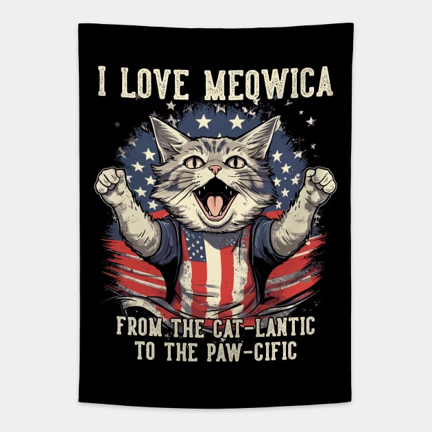 Meowica Unicorn Cat Shirt Funny 4th Of July Unicorn Shirts Meowica Unicorn Cat Shirt Funny 4th Of July Unicorn Shirts