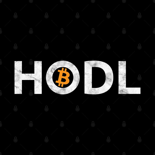 Bitcoin HODL - Bitcoin Hold T-Shirt by andzoo
