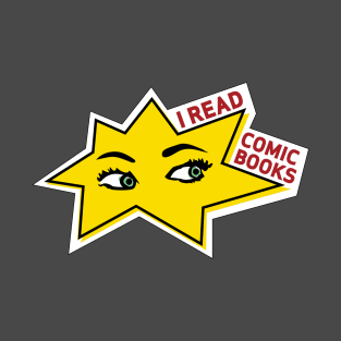 I Read Comic Books Cover T-Shirt