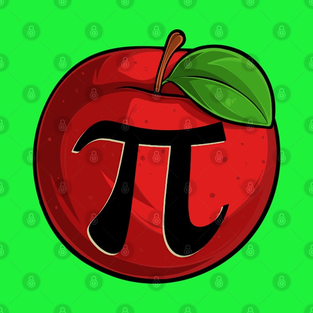 Apple Pi Math Joke by CultTees