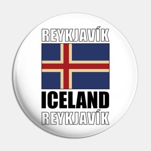 Flag of Iceland Pin