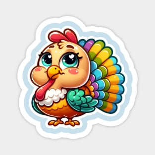 Kawaii Turkey Magnet