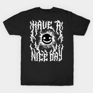 Camiseta Oversized Black Metal Font's