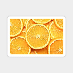 Juicy Orange Slices Magnet