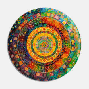 Artistic Whirlwinds: Surrender to the Magic of Mandala Art Pin