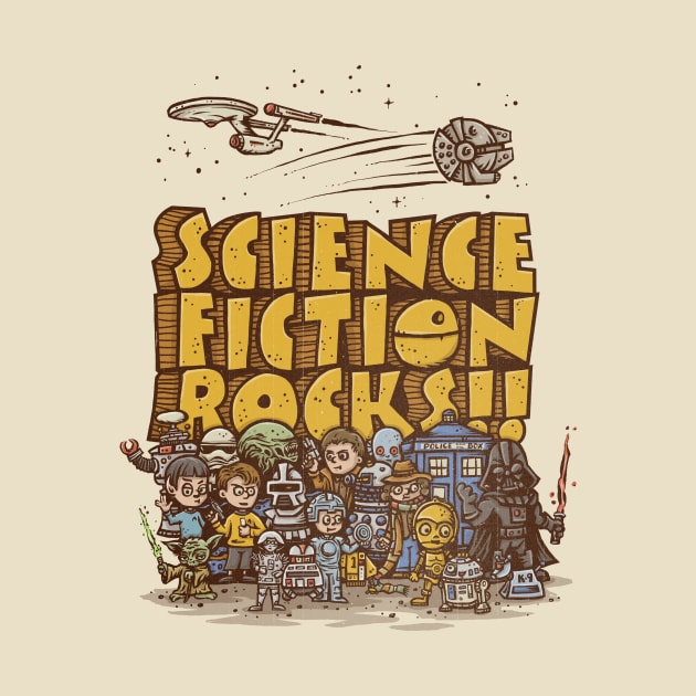 Science Fiction Rocks by kg07_shirts