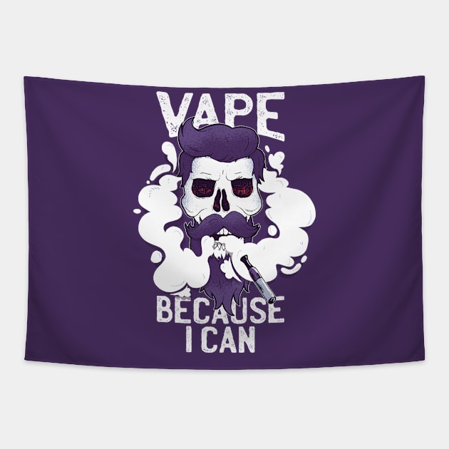 Vape because i can Tapestry by LR_Collections