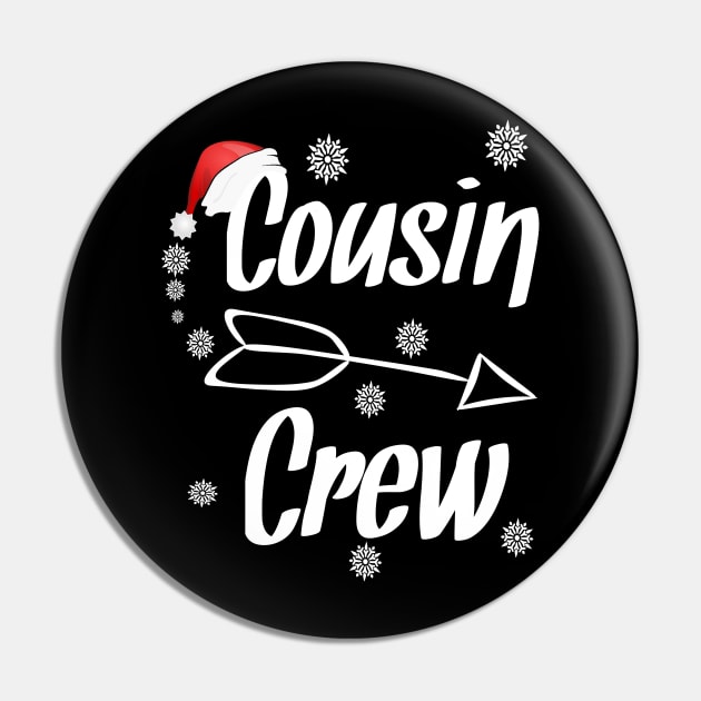 Cousin Crew Pajamas Christmas gift T-Shirt Pin by FouadBelbachir46