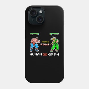 Human VS GPT4 Phone Case