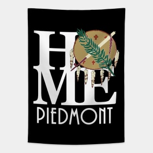 HOME Piedmont OK (white text) Tapestry