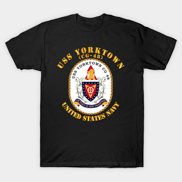 USS Yorktown (CG-48) - Uss Yorktown Cg 48 - T-Shirt ...