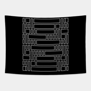 abstract lines design Tapestry