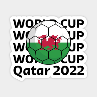 World Cup Qatar 2022  - Team Wales Magnet