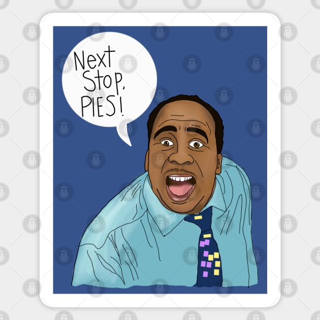 the office stanley - The Office Stanley - Sticker