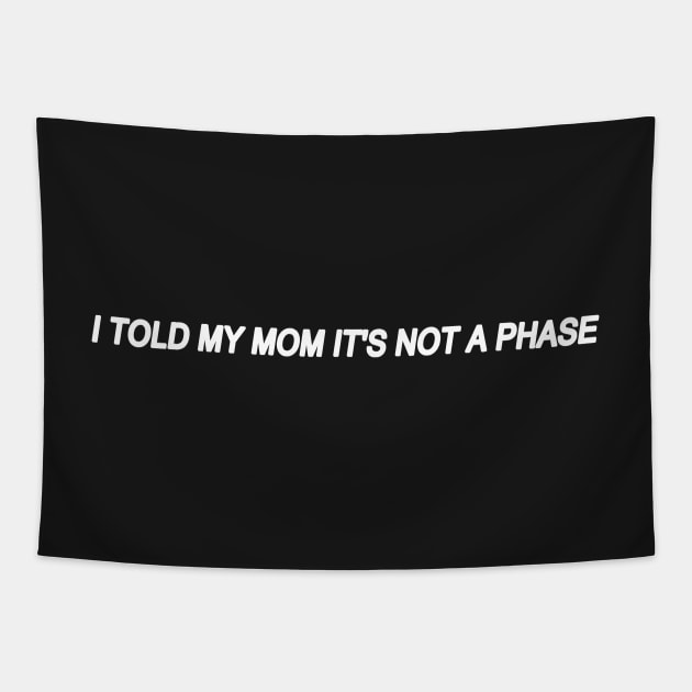 Fletcher Merch Comfy Girls I Told My Mom It’s Not A Phase Tapestry by Williamjmahoney