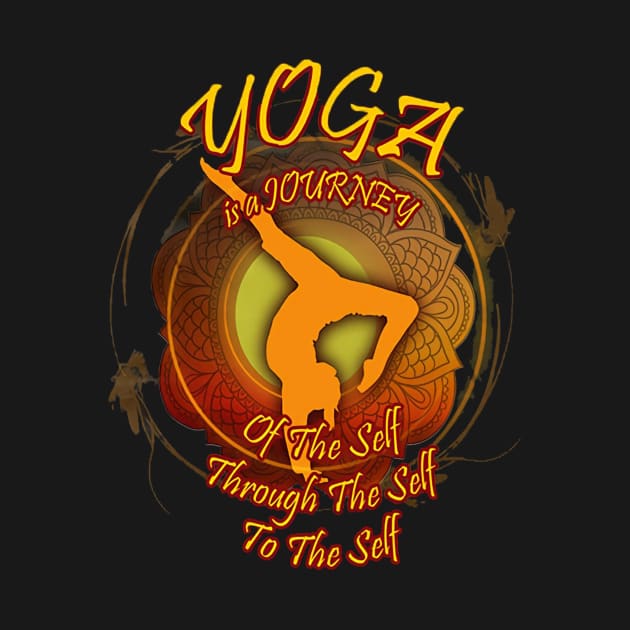 YOGA IS A JOURNEY by jasminerandon69