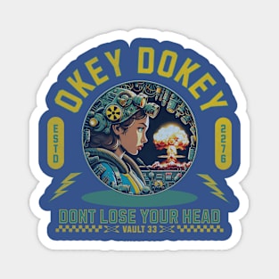 Okey Dokey vintage Magnet