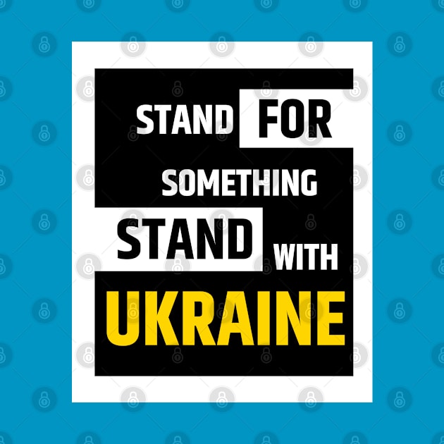 I STAND WITH UKRAINE by Jadotdot Designs