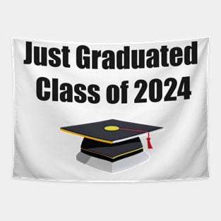 Just Graduated Class of 2024 Memorable Tapestry