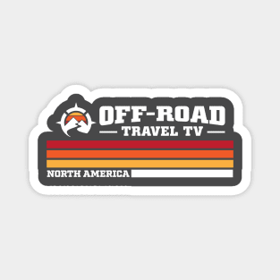 OFF-ROAD TRAVEL TV SUNSET DESIGN Magnet