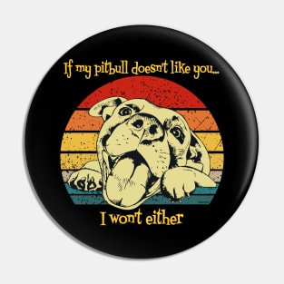 Pitbull Pit Bull Puppy Dog Doesn't Like You .. I won't Either ( Puppies Rule! ) Pin