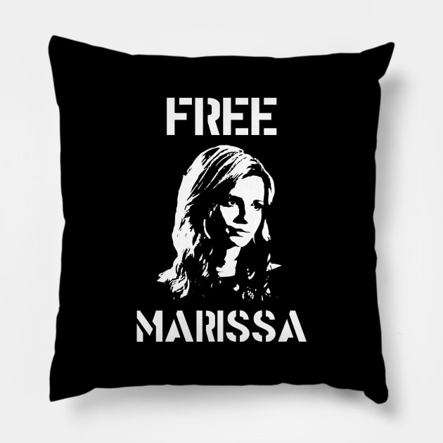 Free Marissa T-Shirt (Never Forget, OC) Pillow by fandemonium