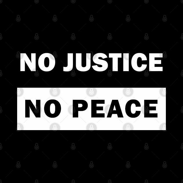 No justice No peace by valentinahramov