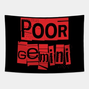 Poor Gemini-Horoscope Tapestry