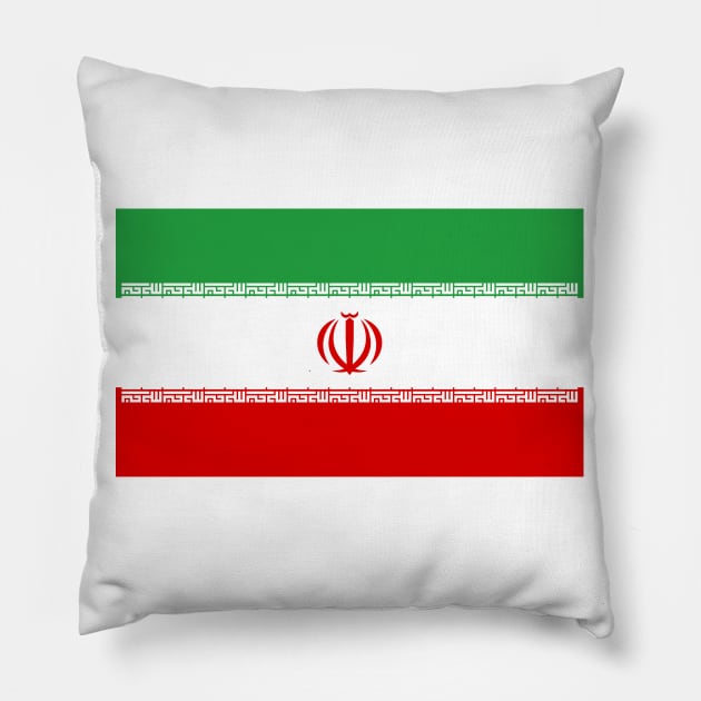 Flag of Iran Pillow by COUNTRY FLAGS