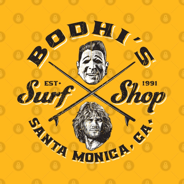 Bodhi's Surf Shop by Alema Art