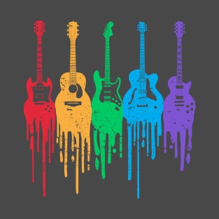 Dripping Guitars T-Shirt