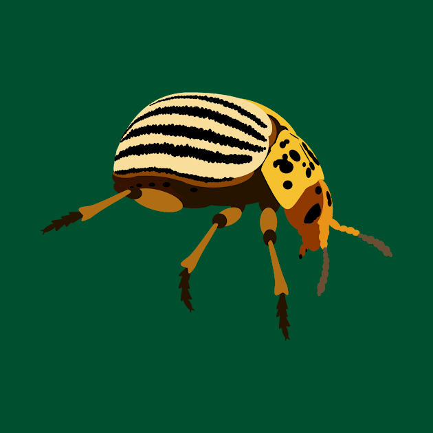 Colorado Potato Beetle by stargatedalek