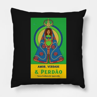 Our Lady of Aparecida (Nossa Senhora da Conceição Aparecida) 5 Pillow