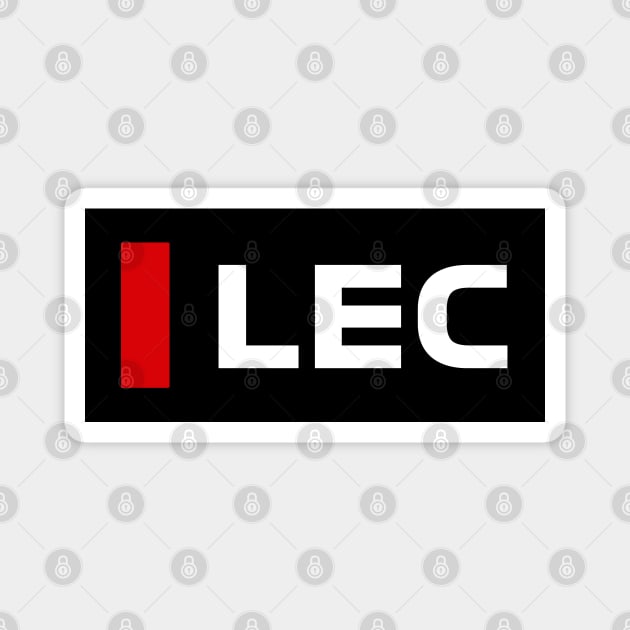 LEC - Charles Leclerc Magnet by F1LEAD