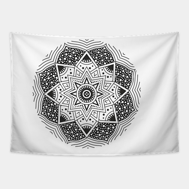 Mandala Tapestry by ilhnklv