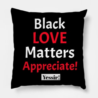 Expressing Black Love Pillow