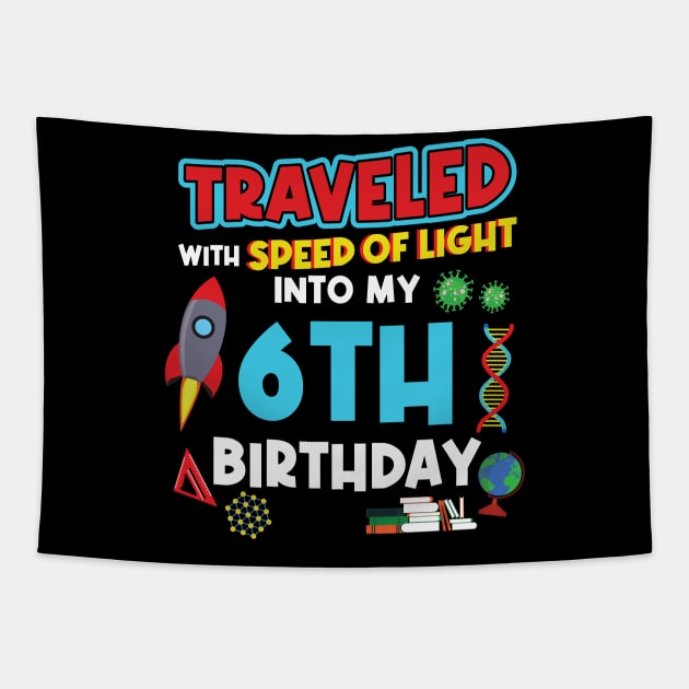 6. Birthday - Science Birthday Tapestry by Peco-Designs