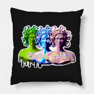 Stone Cold Medusa Pillow