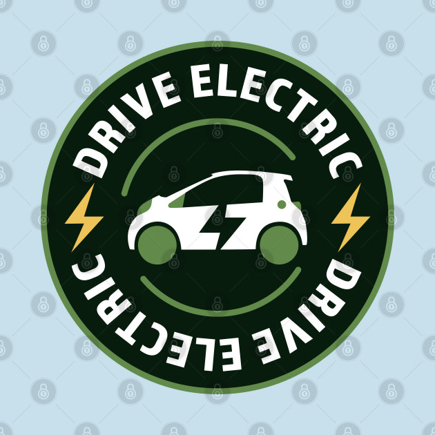 Disover Electric Vehicle Drive Electric EV Car Gift - Electric Vehicle - T-Shirt