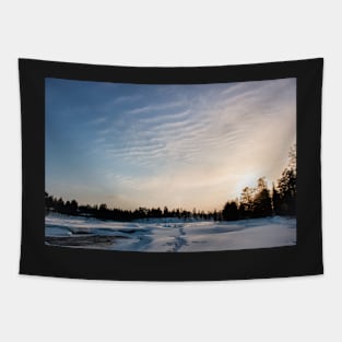 Lapland Skies Tapestry