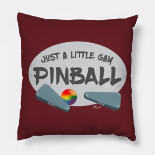 Little Gay Pinball Pillow