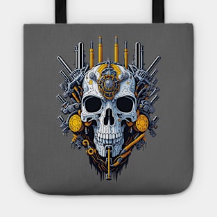 Mecha Skull S03 D57 Tote