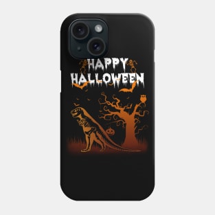 Funny Happy Halloween T Rex Shirt perfect gift Phone Case