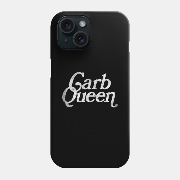 Carb Queen / Carb Lover Faded-Style Design Phone Case by DankFutura