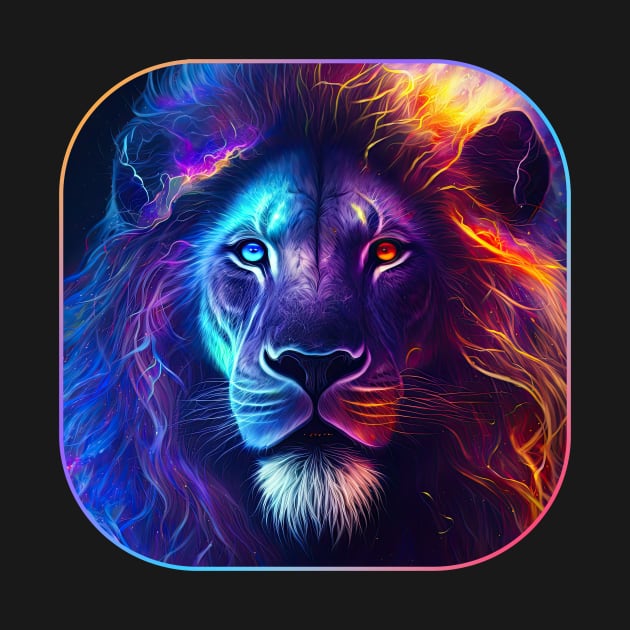 Lion - Cosmic Inferno Series by wumples